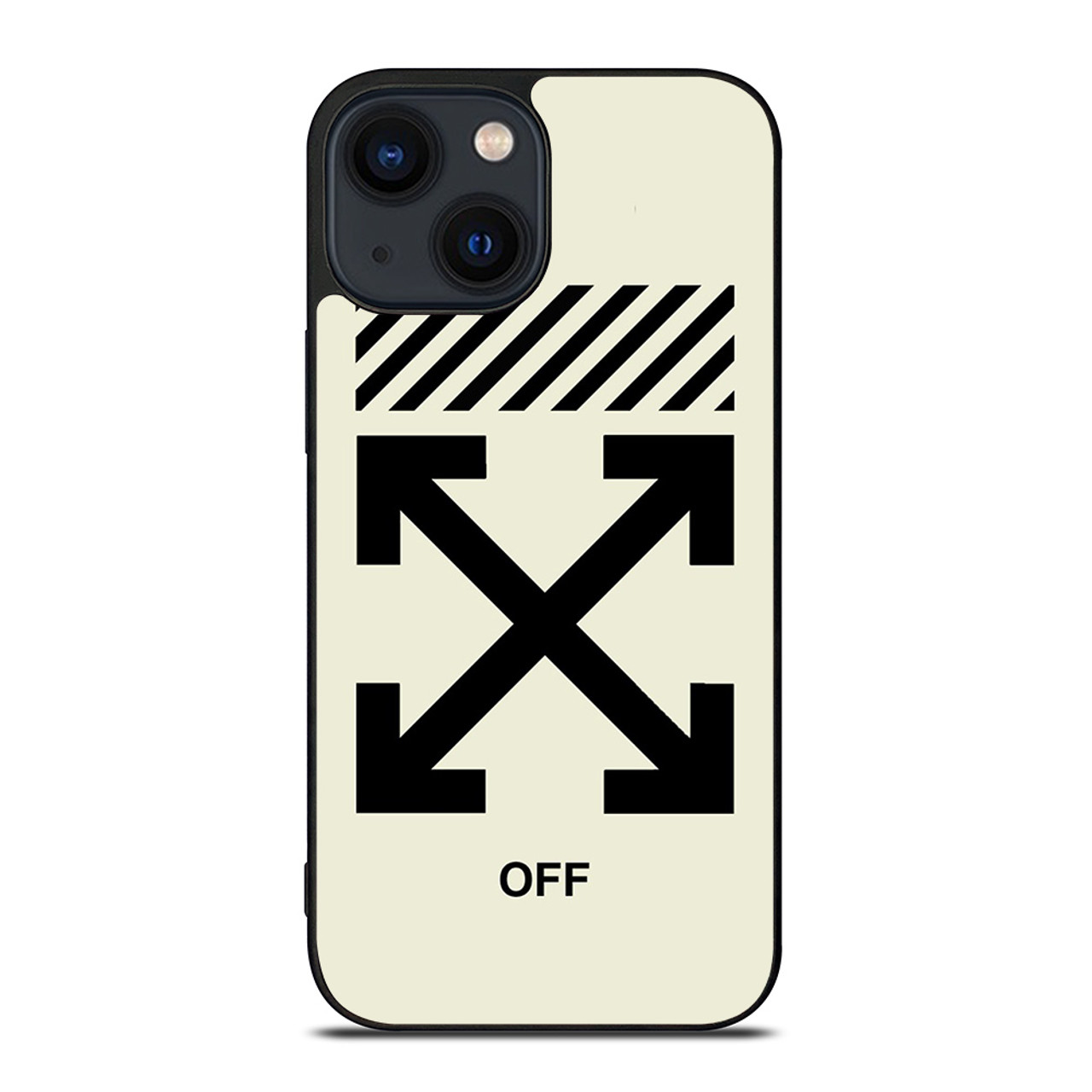 OFF WHITE LOGO iPhone 14 Plus Case